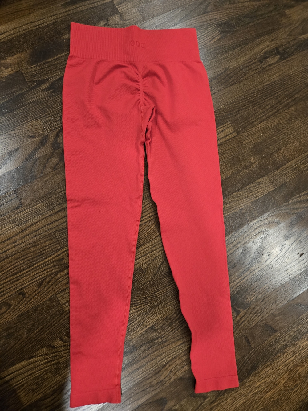 Red Leggings with High Waist OQQ